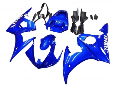 Yamaha YZF R6S Motorrad Verkleidung 2006-2009 - Blau