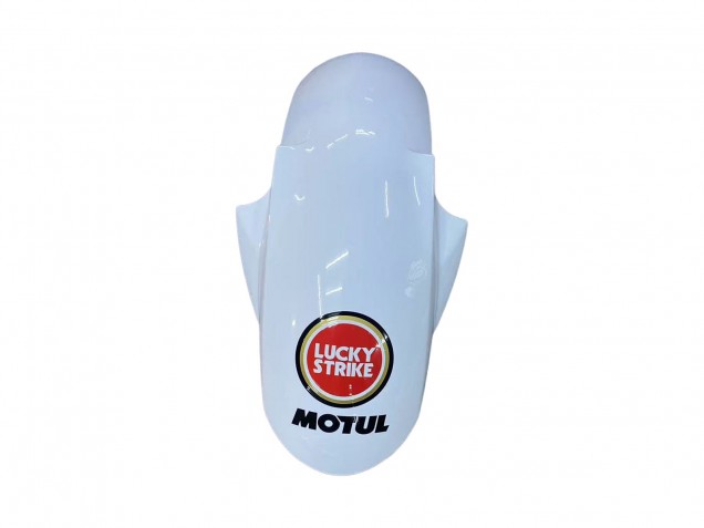 Yamaha YZF R6S Motorrad Verkleidung 2006-2009 - Weiss Rot Lucky Strike Motul