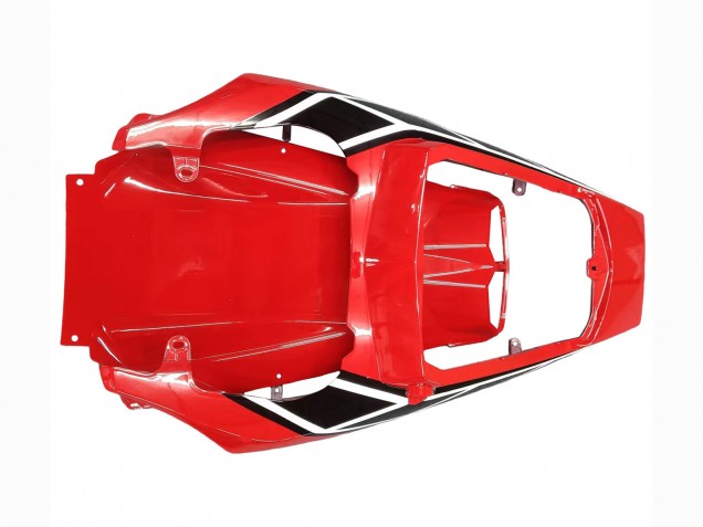 Yamaha YZF R6 Motorrad Verkleidung 2003-2004 - Weiss Rot Glanzendes Schwarz