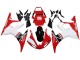 Yamaha YZF R6 Motorrad Verkleidung 2003-2004 - Weiss Rot Glanzendes Schwarz