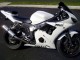 Yamaha YZF R6 Motorrad Verkleidung 2003-2004 - Weiss Schwarz Aufkleber