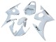 Yamaha YZF R6 Motorrad Verkleidung 2003-2004 - Weiss Schwarz Aufkleber
