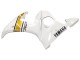 Yamaha YZF R6S Motorrad Verkleidung 2006-2009 - Weiss Gold