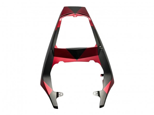 Yamaha YZF 600 R6 Motorrad Verkleidung 2005 - Matt Schwarz Rot Geometric
