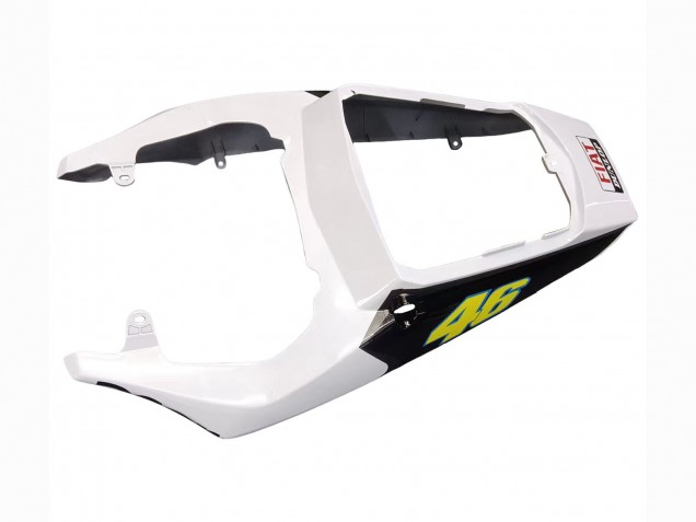 Yamaha YZF 600 R6 Motorrad Verkleidung 2005 - Weiss Blau Dunlop Fiat Motul