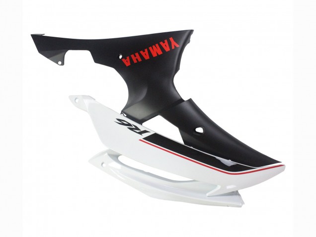 Yamaha YZF 600 R6 Motorrad Verkleidung 2008-2016 - Weiss Matt Schwarz Rot Aufkleber