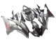 Yamaha YZF 600 R6 Motorrad Verkleidung 2008-2016 - Matt Grau Rot Aufkleber