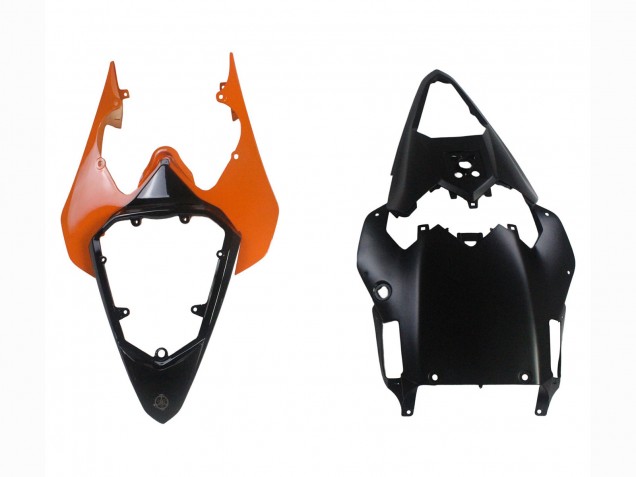 Yamaha YZF 600 R6 Motorrad Verkleidung 2008-2016 - Orange Schwarz