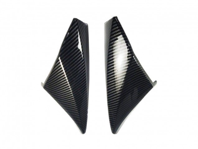 Kawasaki Z1000 Motorrad Verkleidung 2010-2013 - Schwarze Carbonfaser