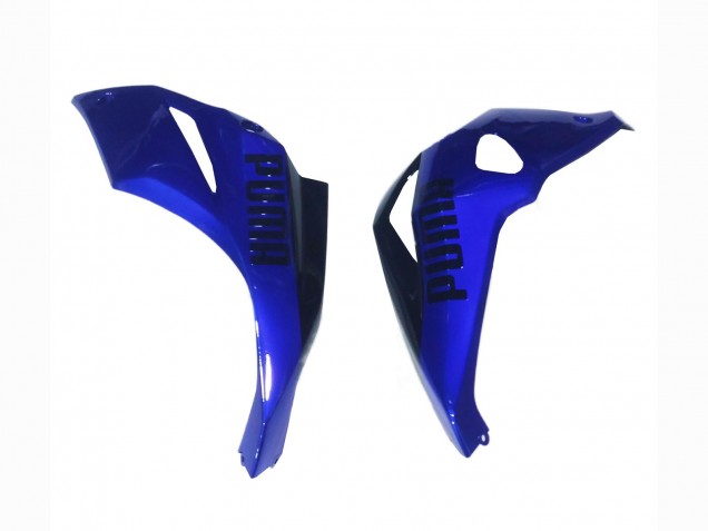 Kawasaki Z1000 Motorrad Verkleidung 2014-2019 - Weiss Blau Schwarz