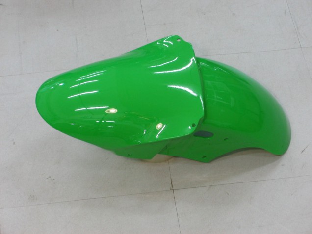 Kawasaki ZX9R Motorrad Verkleidung 2000-2001 - Grun Silber Schwarz