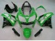 Kawasaki ZX9R Motorrad Verkleidung 2000-2001 - Grun Silber Schwarz