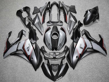 Yamaha YZF R3 Motorrad Verkleidung 2015-2018 - Nardo Grau Rot Schwarz