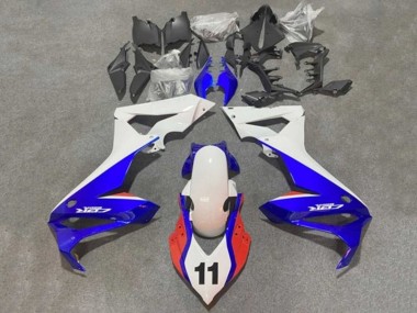 Honda CBR650R Motorrad Verkleidung 2019-2020 - Weiss Blau Rot