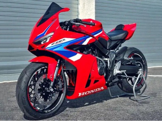 Honda CBR650R Motorrad Verkleidung 2024-2025 - Rot Weiss Blau