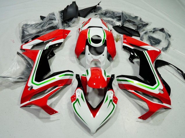 Honda CBR650R Motorrad Verkleidung 2021-2023 - Weiss Rot Grun Schwarz