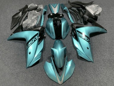 Yamaha YZF R3/R25 Motorrad Verkleidung 2015-2018 - Hellblau Schwarz