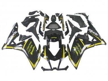 Aprilia RSV4 1000 Motorrad Verkleidung 2009-2015 - Schwarz Gelb