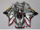 Aprilia RSV4 1000 Motorrad Verkleidung 2009-2015 - Silber Rot Schwarz Gelb