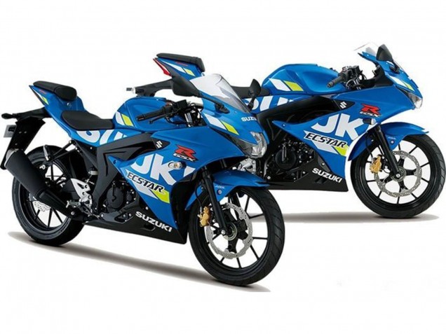 Suzuki GSXR125 Motorrad Verkleidung 2017-2025 - Blau Ecstar