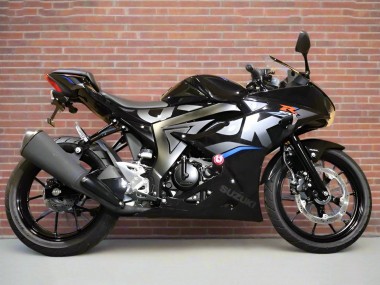 Suzuki GSXR125 Motorrad Verkleidung 2017-2025 - Schwarz Silber Blau