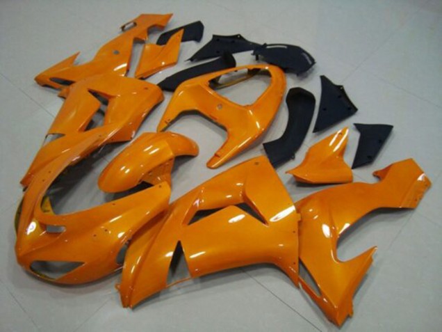 Kawasaki ZX10R Motorrad Verkleidung 2006-2007 - Orange