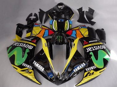 Yamaha YZF R1 Motorrad Verkleidung 2009-2011 - Rossi MoviStar