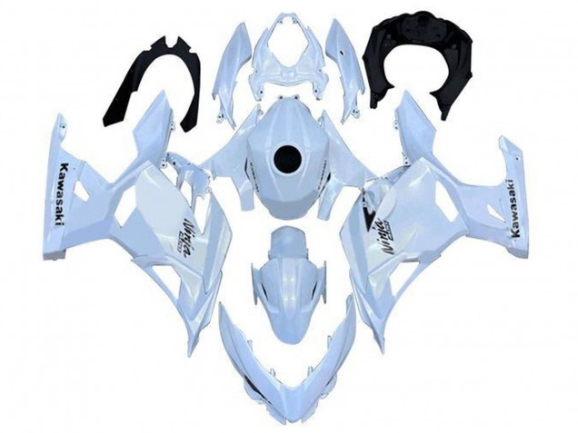 Kawasaki Ninja 400 Motorrad Verkleidung 2018-2024 - Perl Weiss