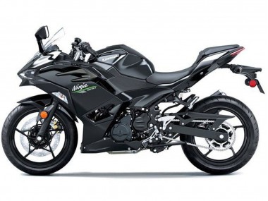 Kawasaki Ninja 500 EX500R Motorrad Verkleidung 2024-2025 - Glanzendes Schwarz