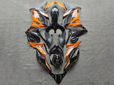 Kawasaki Ninja 650 EX650 Motorrad Verkleidung 2020-2024 - Orange Schwarz