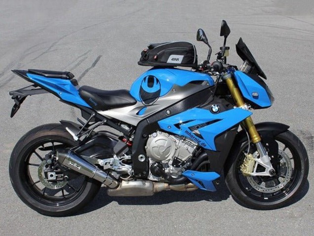 BMW S1000RR Motorrad Verkleidung 2015-2016 - Silber Blau