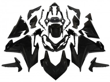 Honda CBR500R Motorrad Verkleidung 2019-2021 - Glanzendes Schwarz