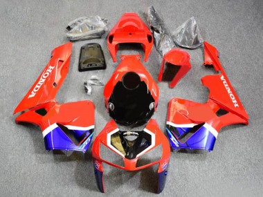 Honda CBR600RR Motorrad Verkleidung 2005-2006 - Rot Schwarz Blau Weiss