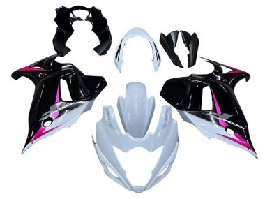 Suzuki GSX650F Motorrad Verkleidung 2008-2013 - Weiss Schwarz Rosa