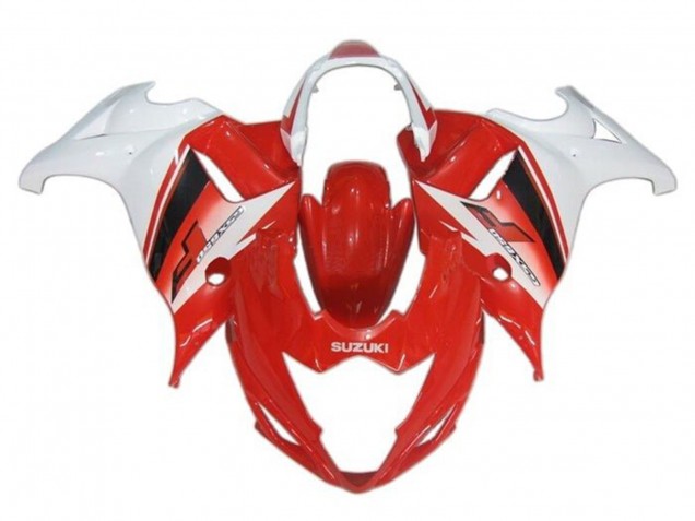 Suzuki GSX650F Motorrad Verkleidung 2008-2013 - Rot Weiss Schwarz