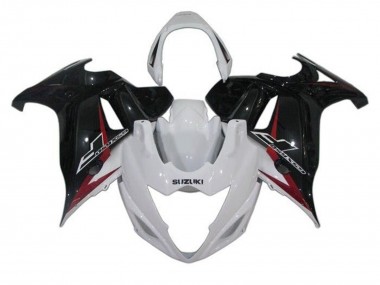 Suzuki GSX650F Motorrad Verkleidung 2008-2013 - Weiss Schwarz Rot