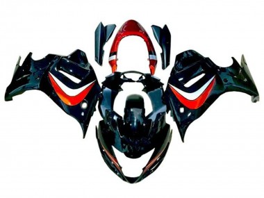 Suzuki GSX650F Motorrad Verkleidung 2008-2013 - Schwarz Orange Silber