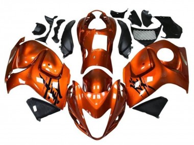 Suzuki GSXR 1300 Hayabusa Motorrad Verkleidung 2008-2020 - Bonbon Orange