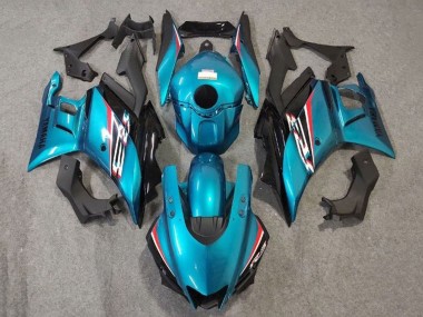 Yamaha YZF R3/R25 Motorrad Verkleidung 2022-2024 - Blau Weiss Rot Schwarz