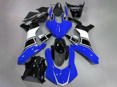 Yamaha YZF 1000 R1 Motorrad Verkleidung 2020-2025 - Blau Weiss Glanzendes Schwarz