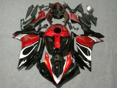 Yamaha YZF 1000 R1 Motorrad Verkleidung 2007-2008 - Rot Weiss Schwarz