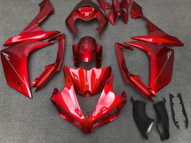 Yamaha YZF 1000 R1 Motorrad Verkleidung 2007-2008 - Rot