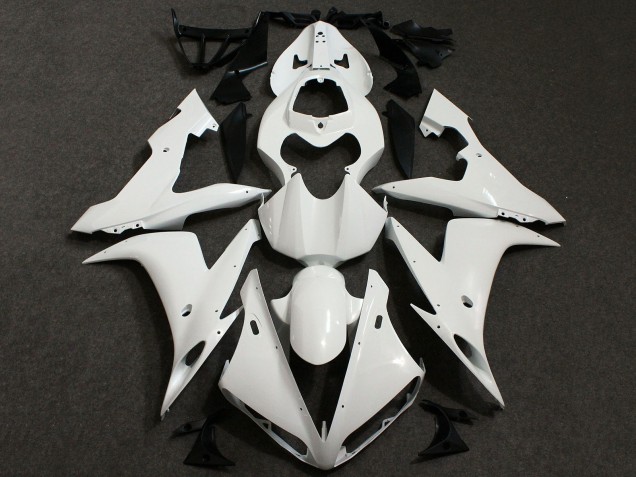 Yamaha YZF R6 Motorrad Verkleidung 2005 - Weiss