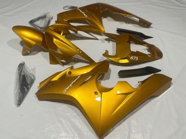 Triumph Daytona 675 Triple Motorrad Verkleidung 2006-2008 - Metallisch Gold
