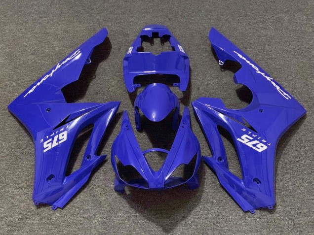 Triumph Daytona 675 Triple Motorrad Verkleidung 2006-2008 - Blau