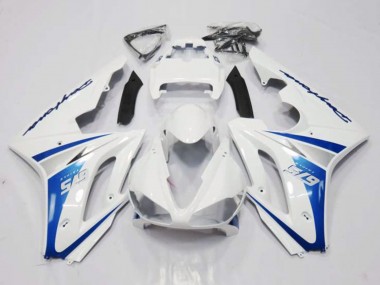 Triumph Daytona 675 Triple Motorrad Verkleidung 2006-2008 - Weiss Blau