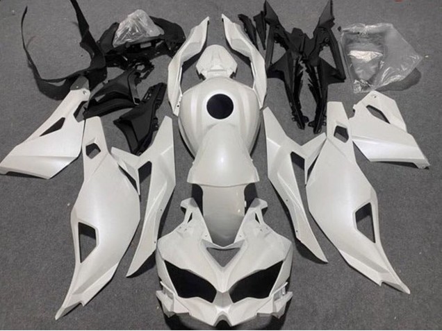 Kawasaki ZX4R ZX-4RR Motorrad Verkleidung 2019-2026 - Perl Weiss