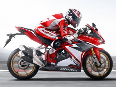 Honda CBR250RR Motorrad Verkleidung 2017-2022 - Weiss Rot Matt Schwarz