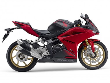 Honda CBR250RR Motorrad Verkleidung 2017-2022 - Rot Matt Schwarz