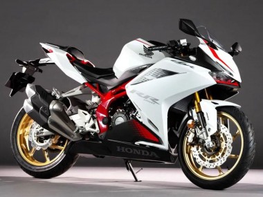 Honda CBR250RR Motorrad Verkleidung 2017-2022 - Weiss Rot
